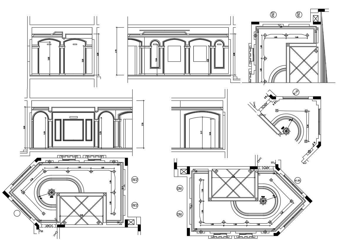 Classic Bedroom Ceiling Design Dwg File Cadbull My Xxx Hot Girl