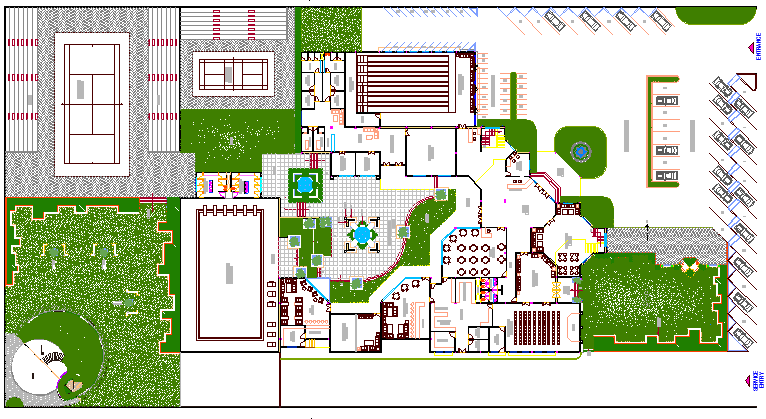 club-house-site-plan-and-club-house-architecture-design-dwg-file-cadbull