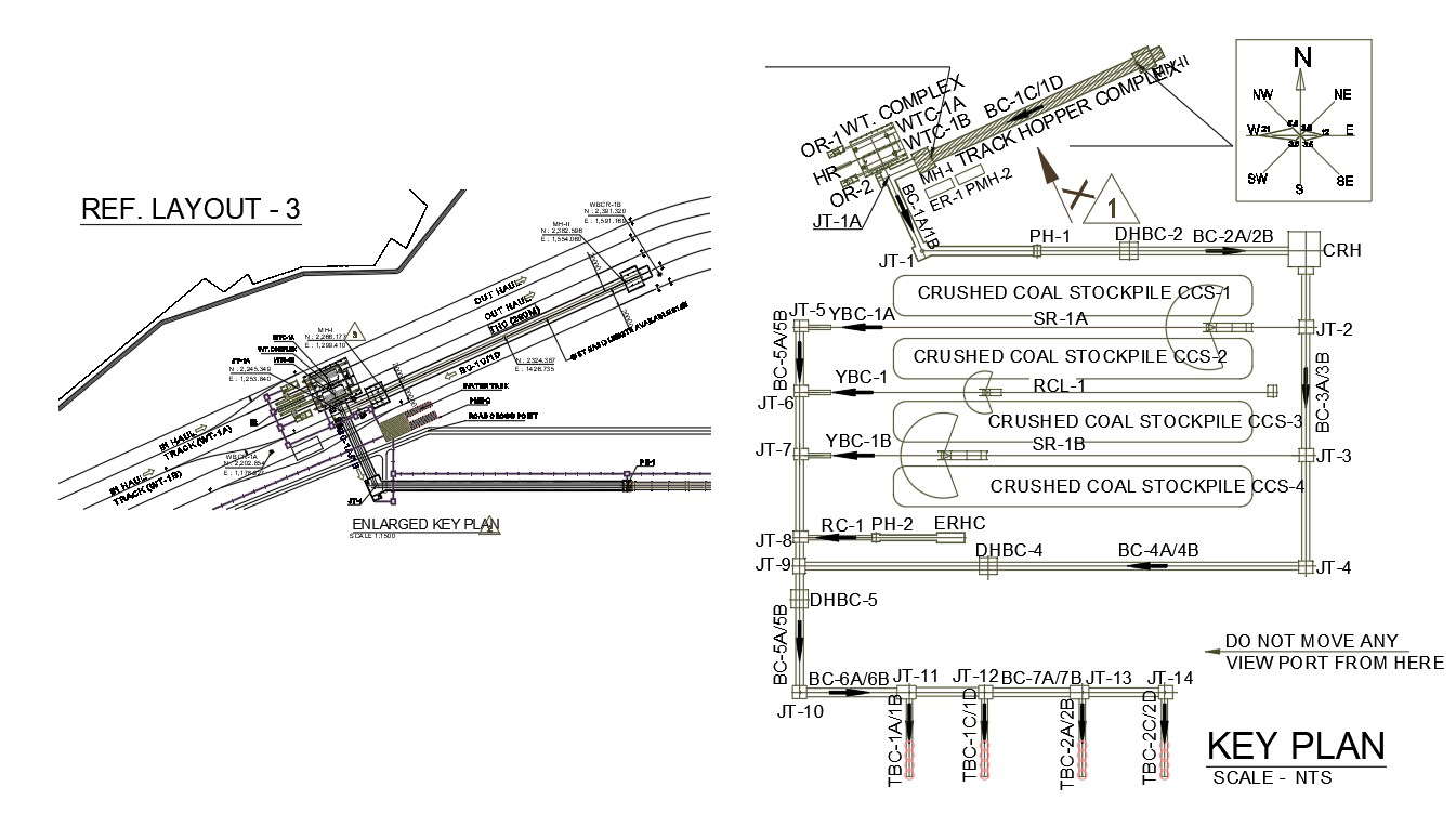 Coal mine DWG, free CAD Blocks download