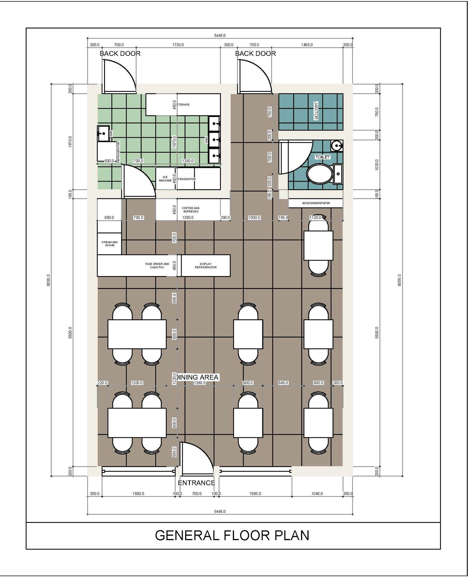 Coffee Shop Design Floor Plan at Dominick Dorothea blog