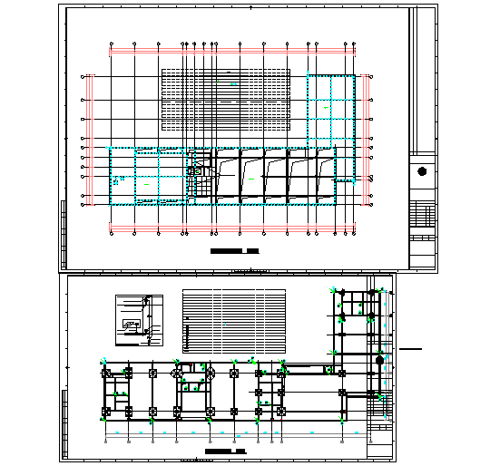 Column & Beam Structure Detail - Cadbull