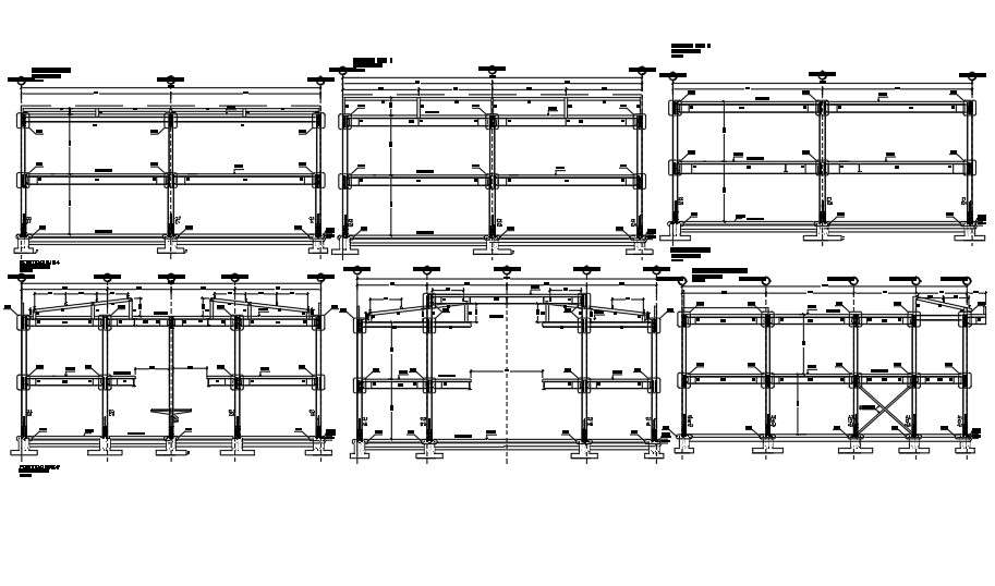 Column and beam Slab Drawing Download Free DWG File - Cadbull