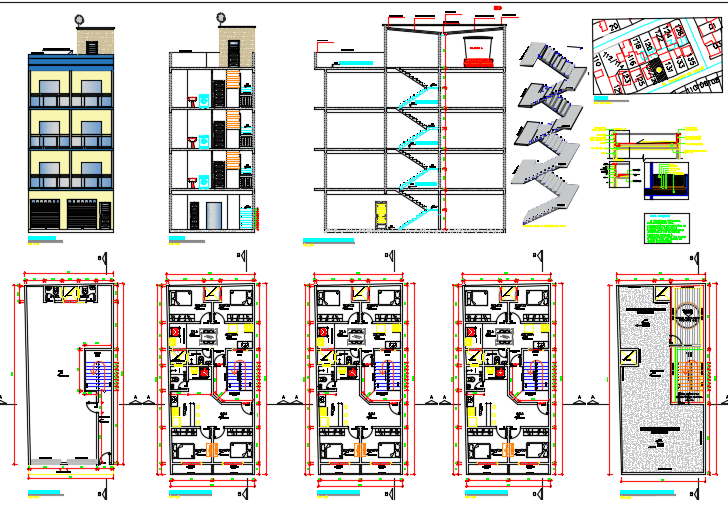 Commercial And Residentiale Project - Cadbull