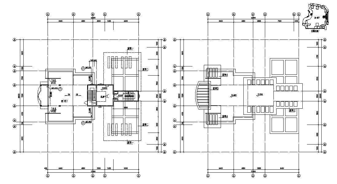 Commercial Building Design Plans With Terrace AutoCAD File Free - Cadbull