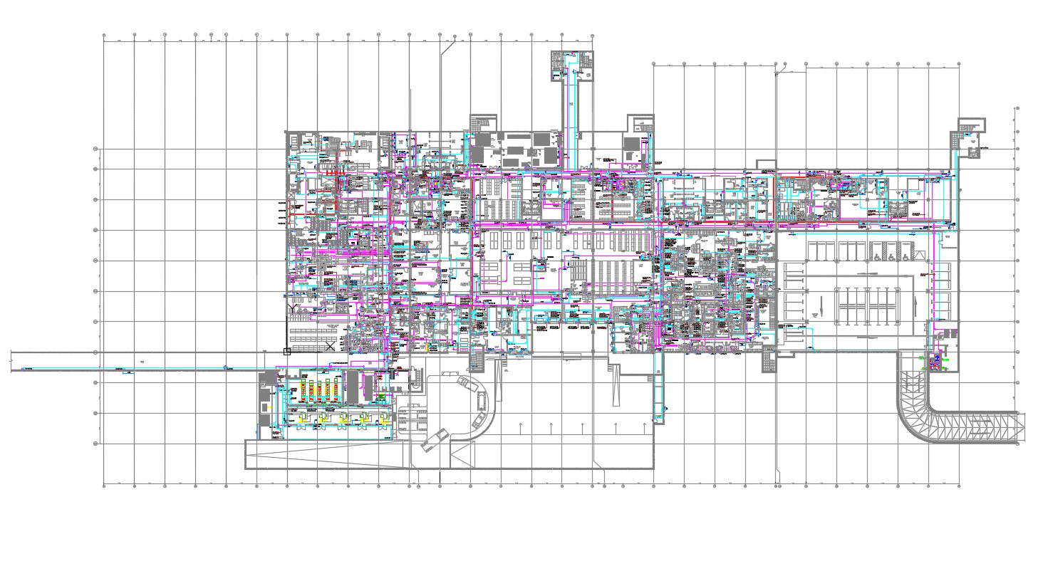 Commercial Building Electrical Layout Plan Cad File - Cadbull