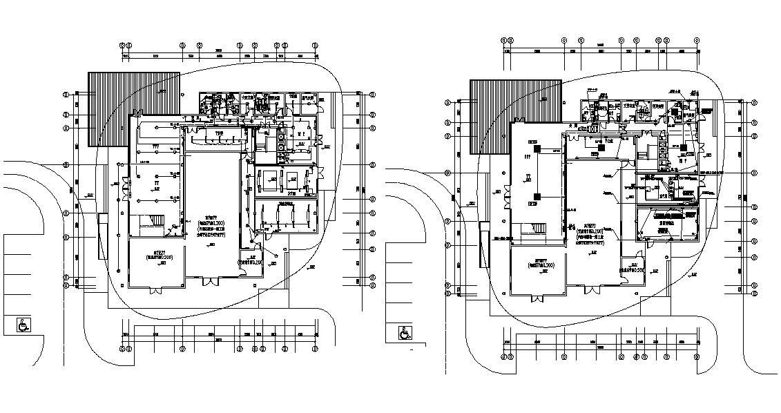Commercial Building Floor Plans DWG File Cadbull