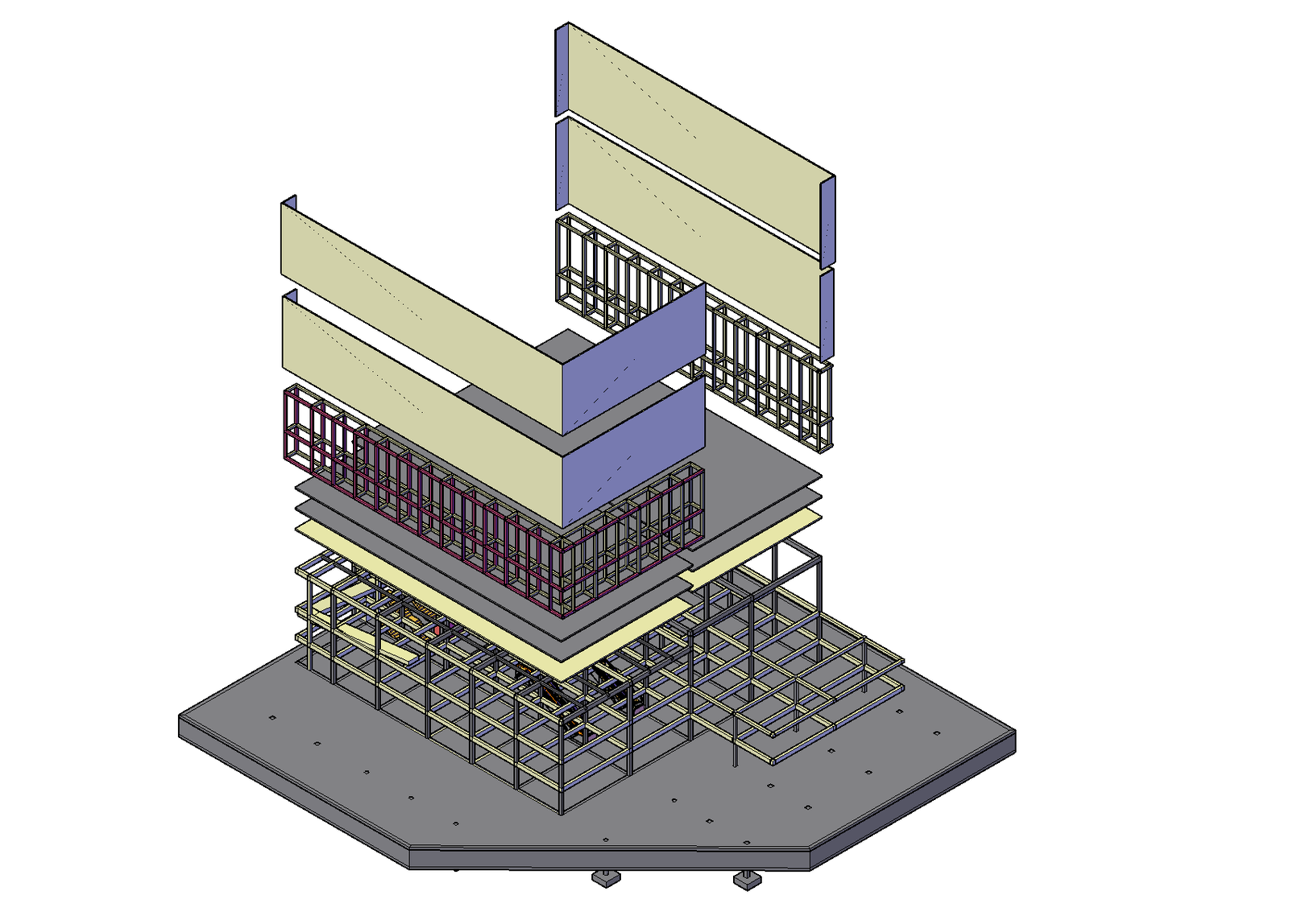 Commercial Building Plan Detail Dwg File. - Cadbull