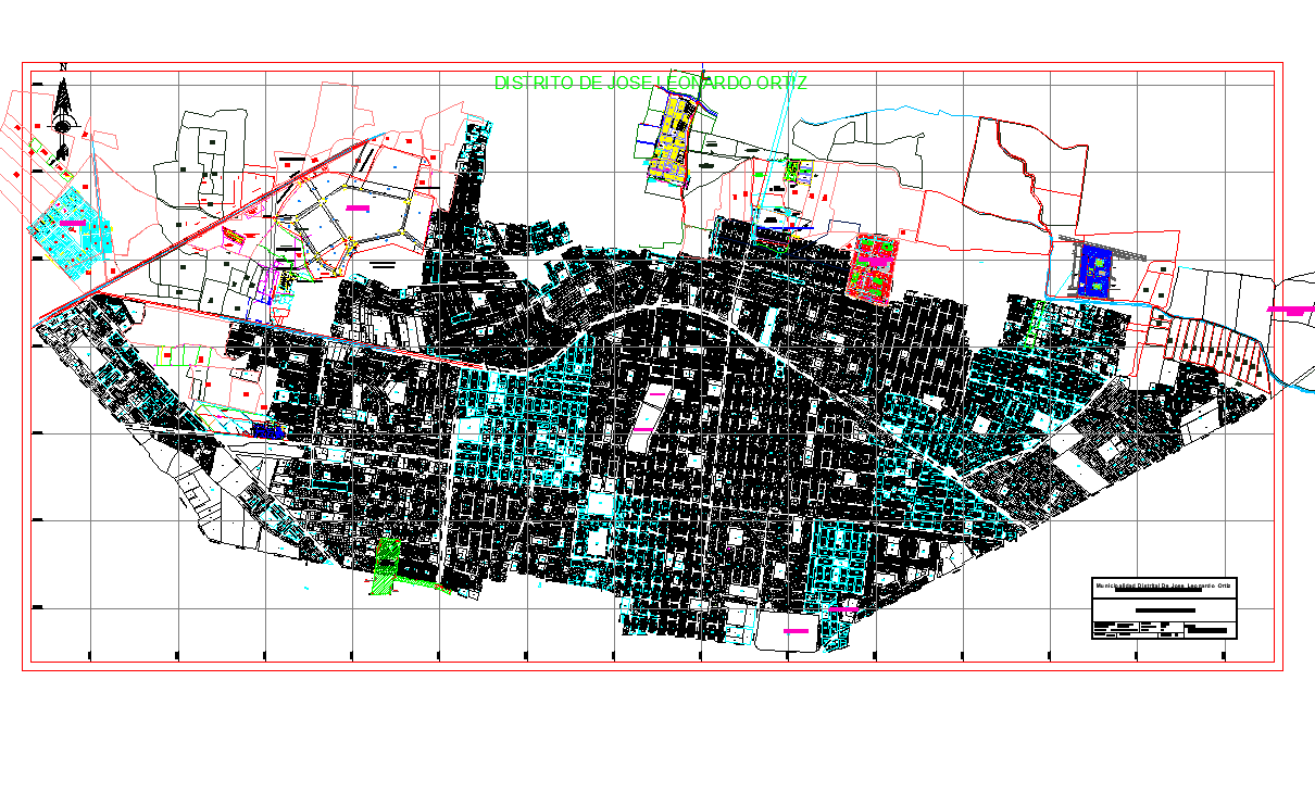 Commercial office plan detail dwg file - Cadbull