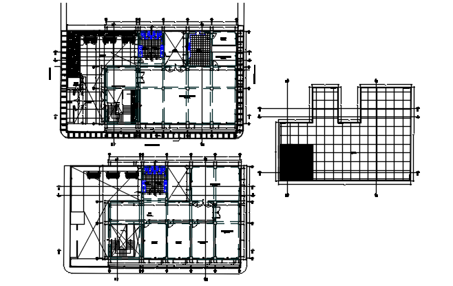 Commercial Plan Detail Dwg File - Cadbull