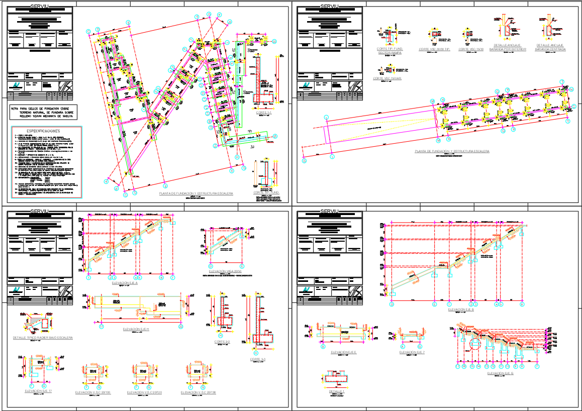 Commercial Architecture Projects Slab And Steel Design Details Drawing Cadbull