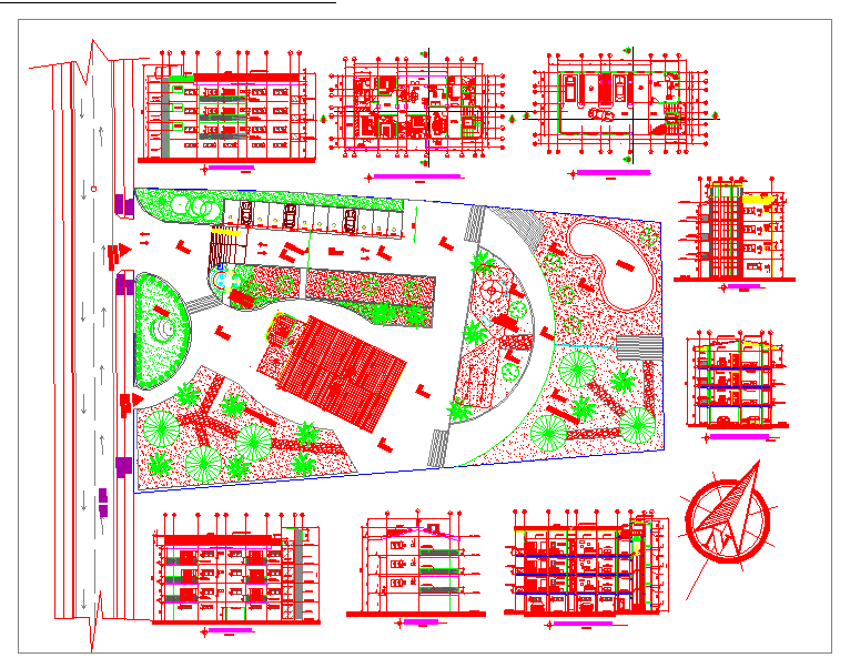 Condominium Plans - Cadbull