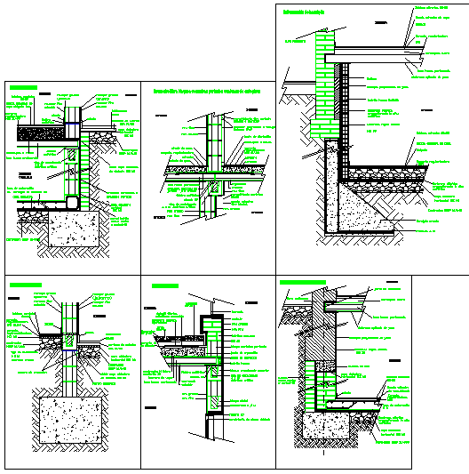 Construction detail - Cadbull