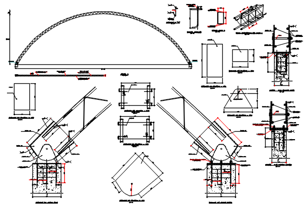 Construction Detail Dwg File - Cadbull