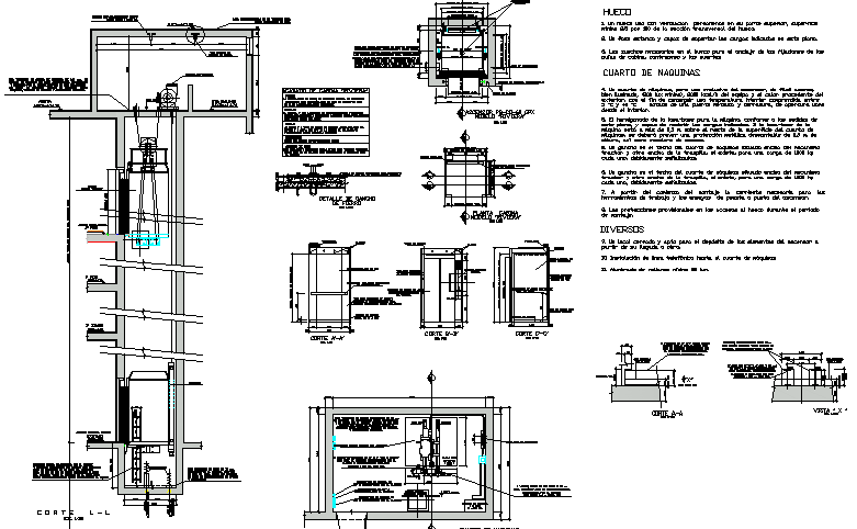 Constructive details of residential and commercial building dwg file ...