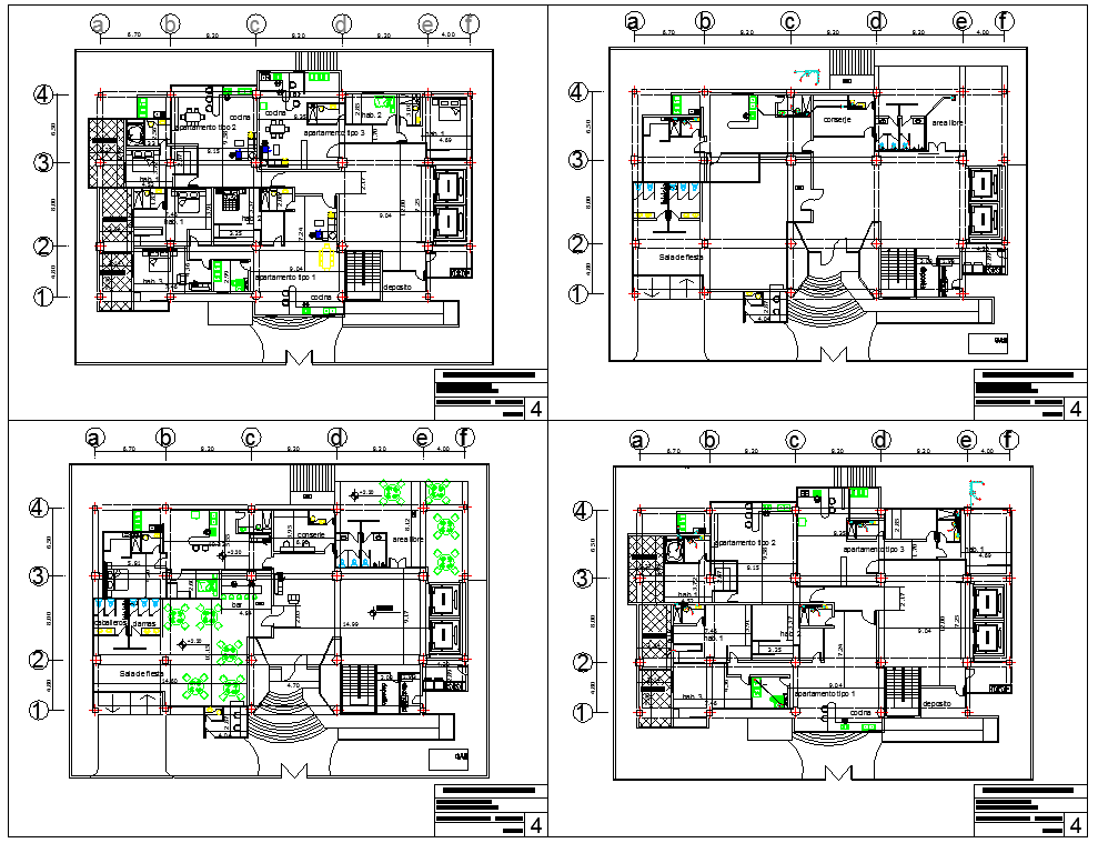 Corporate Office Project Detail dwg file - Cadbull