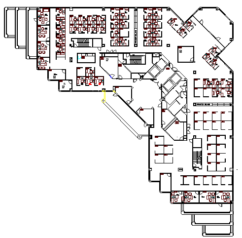 Corporate Office Architecture Layout Plan Details Dwg File Cadbull