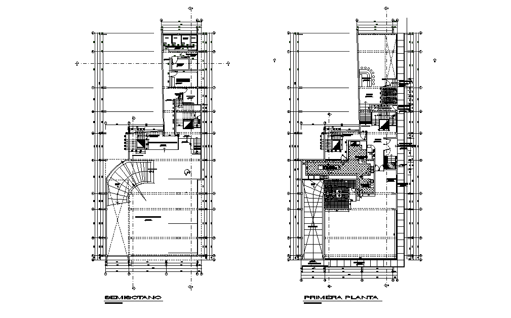 Corporate Office Building separated in this AutoCAD DWG file. Download ...