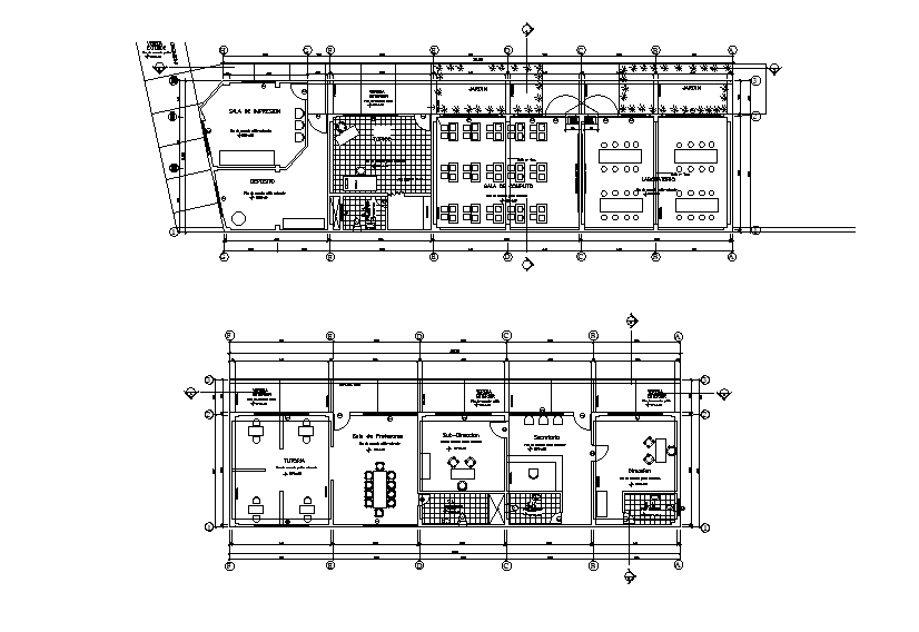 Corporate office floor plan detail specified in this file. Download ...