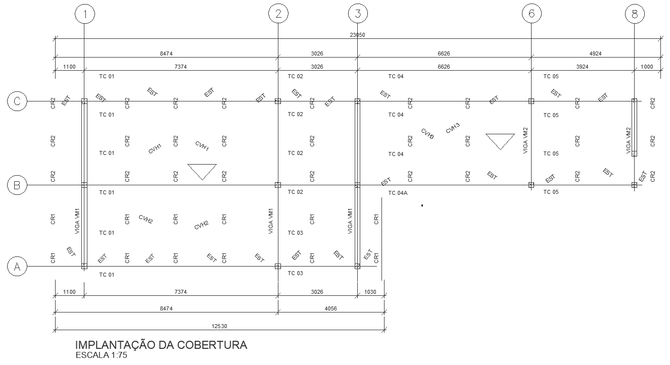 Coverage implementation detailed plan DWG autoCAD drawing - Cadbull