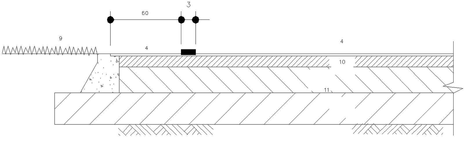 Cross section of filler beam details in AutoCAD, dwg file. - Cadbull