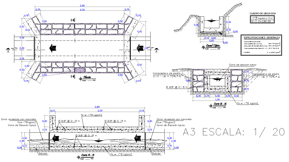 Download Free Typical Culvert Section Drawing Autocad File Cadbull Images