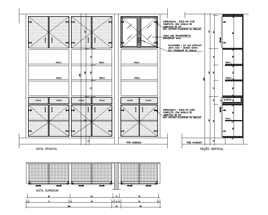 Cupboard Furniture CAD Drawing Download DWG File - Cadbull