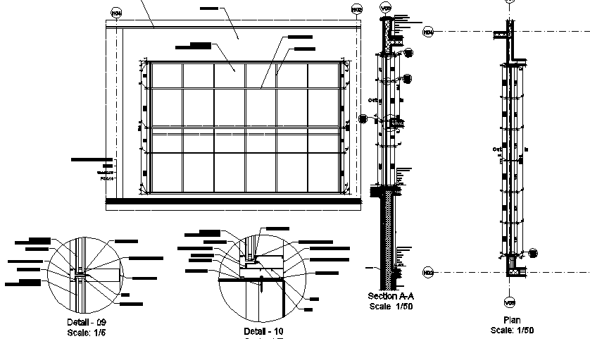 Curtain Wall Detail Dwg | Images and Photos finder