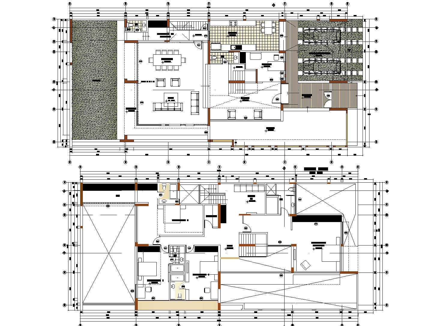 Curtain wall detail plan detail dwg file. - Cadbull