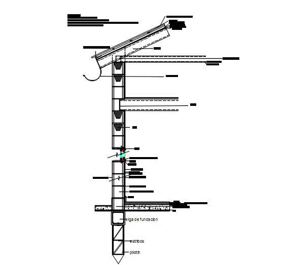 Cutting concrete block facade - Cadbull