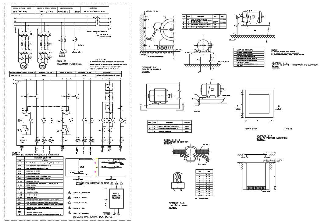 Dwg D Autocad Drawing Of The Electrical Installation Project Plan Drawing Section Details Is