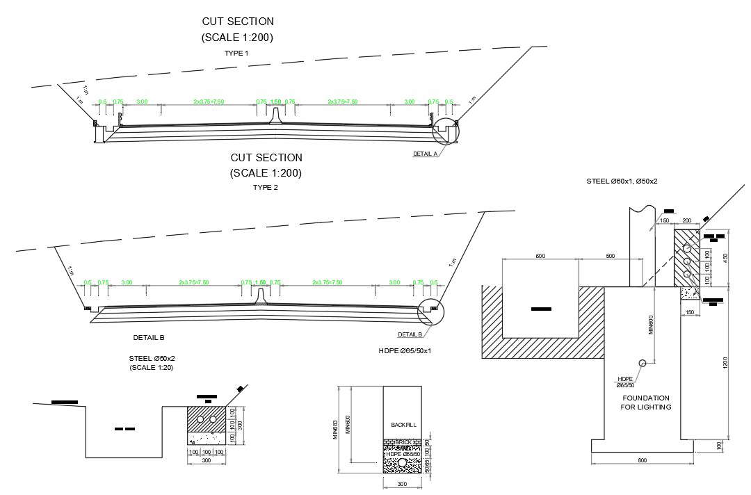 how to add cross section arrows in autocad