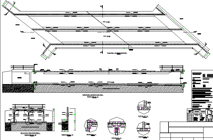 Depth sectional detailing - Cadbull