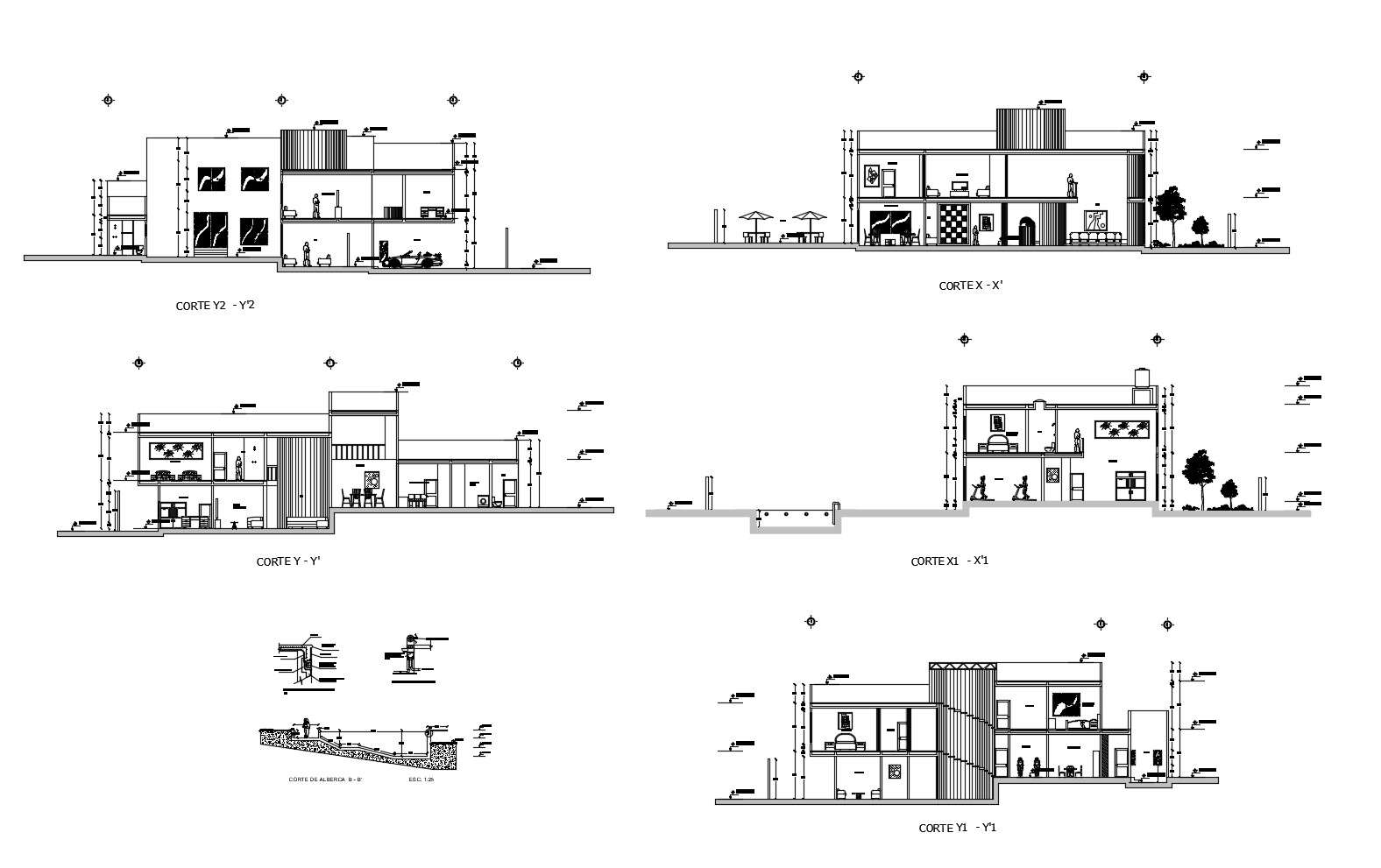 single-family-house-plans-in-dwg-file-cadbull