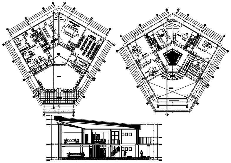 University Floor Plan Design Dwg File Cadbull Images And Photos Finder