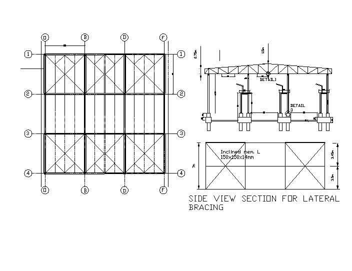Design of bracing in steel structures Cadbull