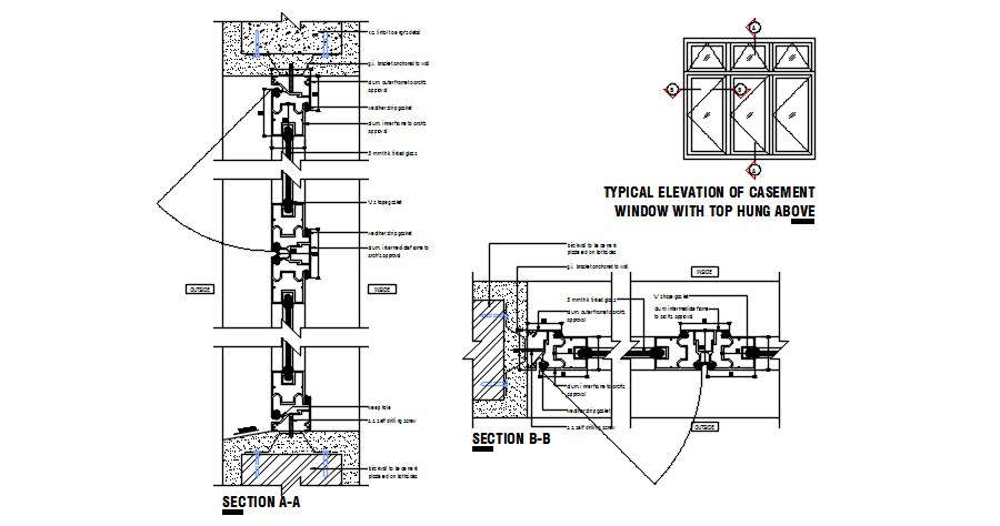 Design of foundation structure in AutoCAD - Cadbull