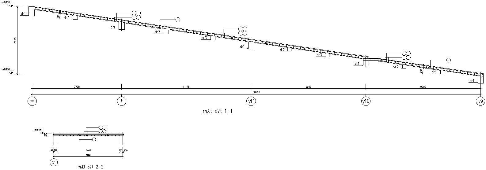 Design of ramp with details - Cadbull