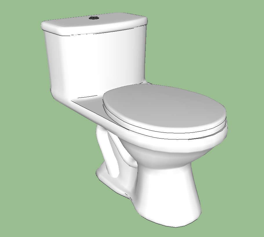 Detail 3d model of sanitary blocks toilet layout sketch-up file - Cadbull