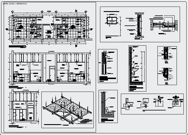 Detail drawing of toilet and bath design drawing - Cadbull