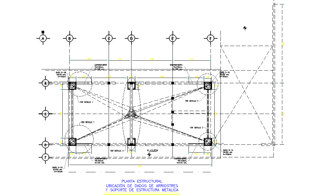 Foundation Plan detail. Foundation Plan.