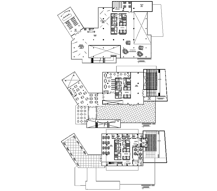 Detail of plan dwg file - Cadbull