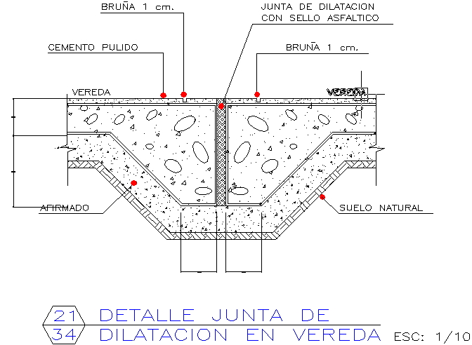 Detail of tiers and pavements - Cadbull