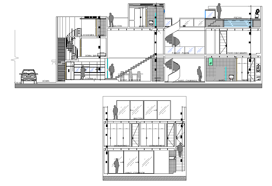 detail-section-and-elevation-houses-three-floors-plan-autocad-file