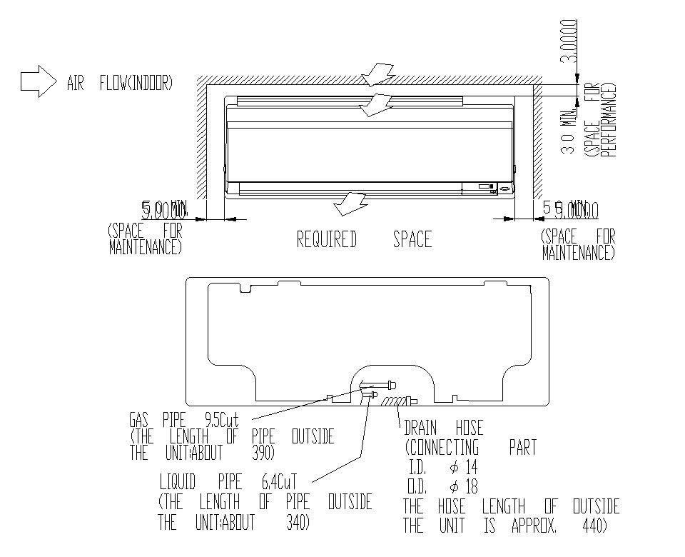 Detail Design Of Air Conditioner Parts In AutoCAD 2D Drawing, CAD File ...