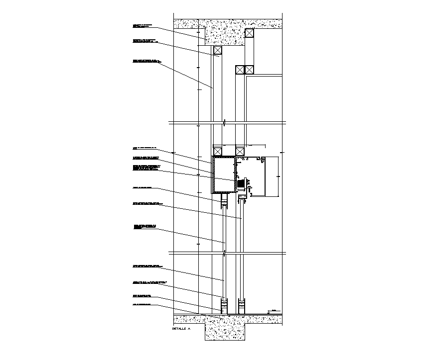 Detail drawing of the structure is presented in this Autocad drawing ...