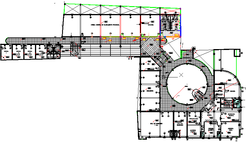 Administration Building Layout Plan Dwg File Cadbull - vrogue.co