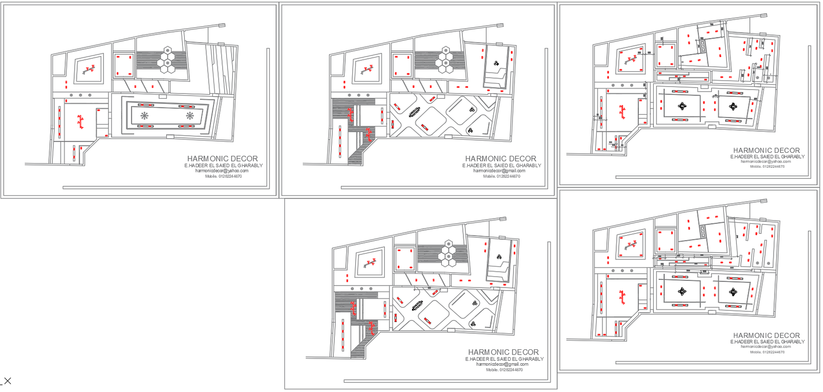 Detailed Ceiling Layout Plan With Dimension Drawing in DWG File - Cadbull