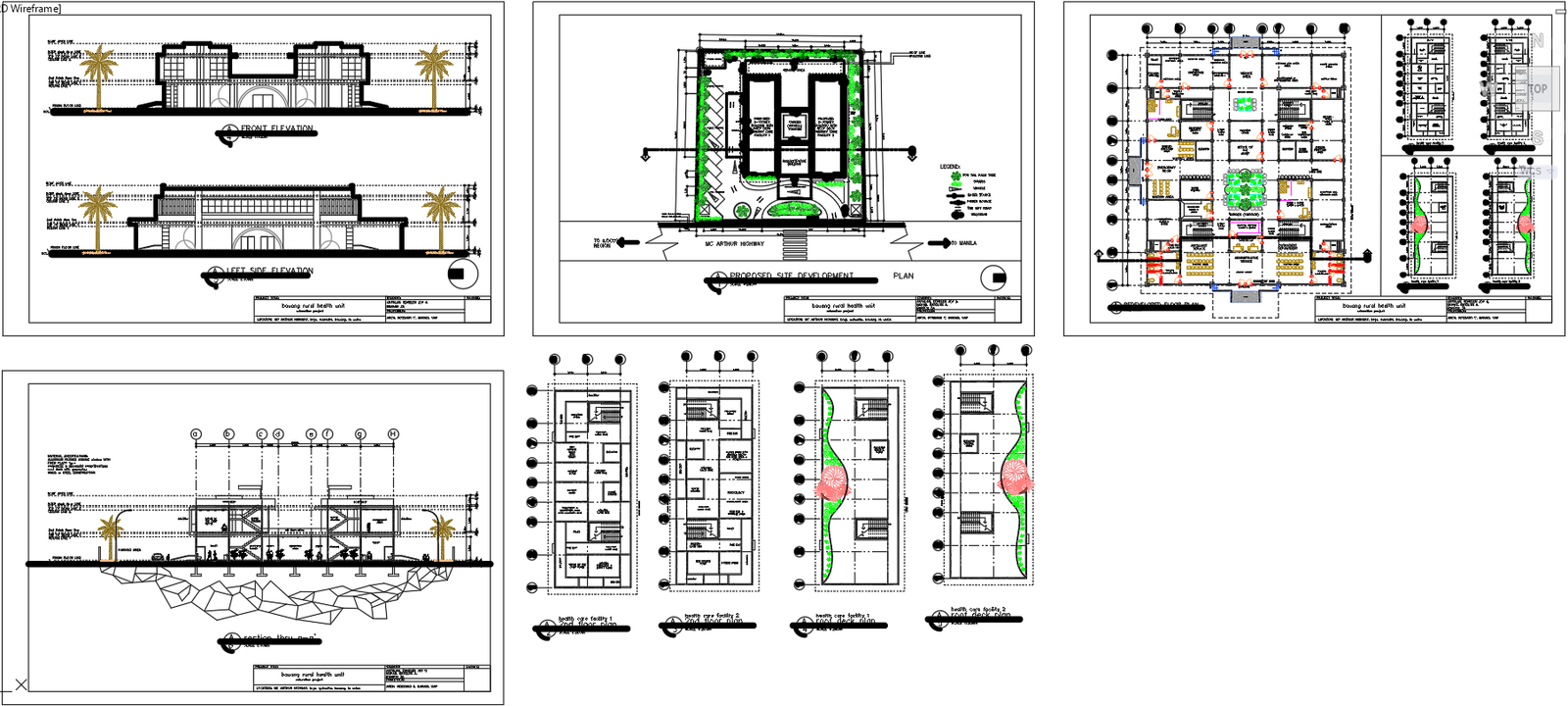 Detailed Mall plan section elevation Cad Drawing dwg file - Cadbull