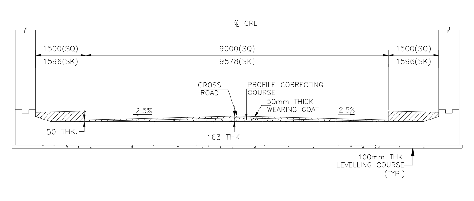 Detail Of Standard Cross Section Autocad Drawing In Dwg File - Cadbull