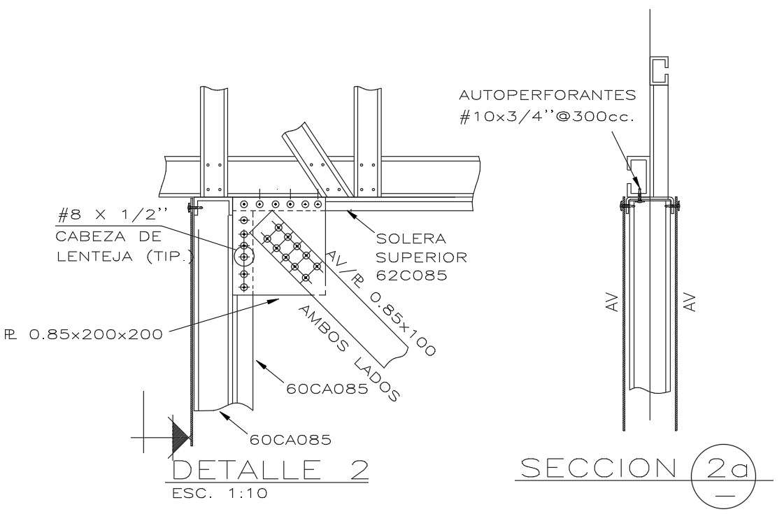 Detail of the structure joint connections are given in this Autocad ...